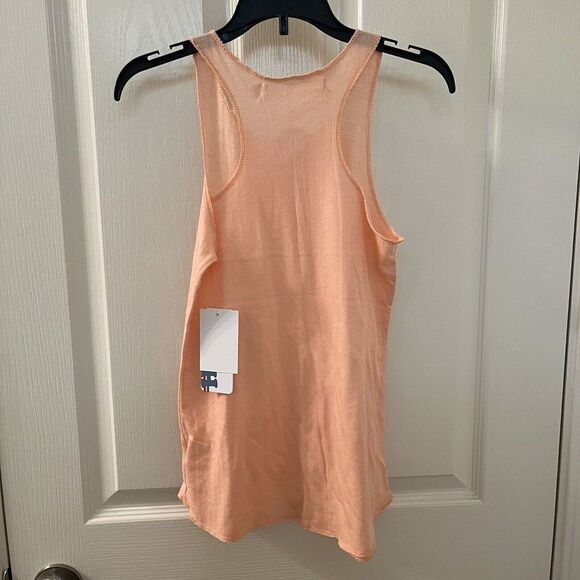 Vintage Havana Racerback Tank Top Peach Girls Size Large 14 NWT - Picture 6 of 8